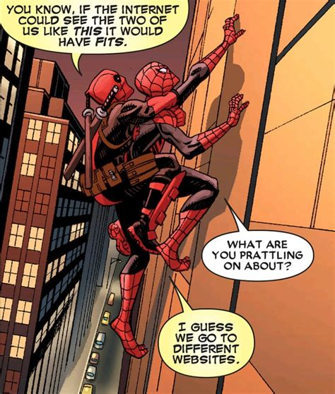 deadpool dating spiderman
